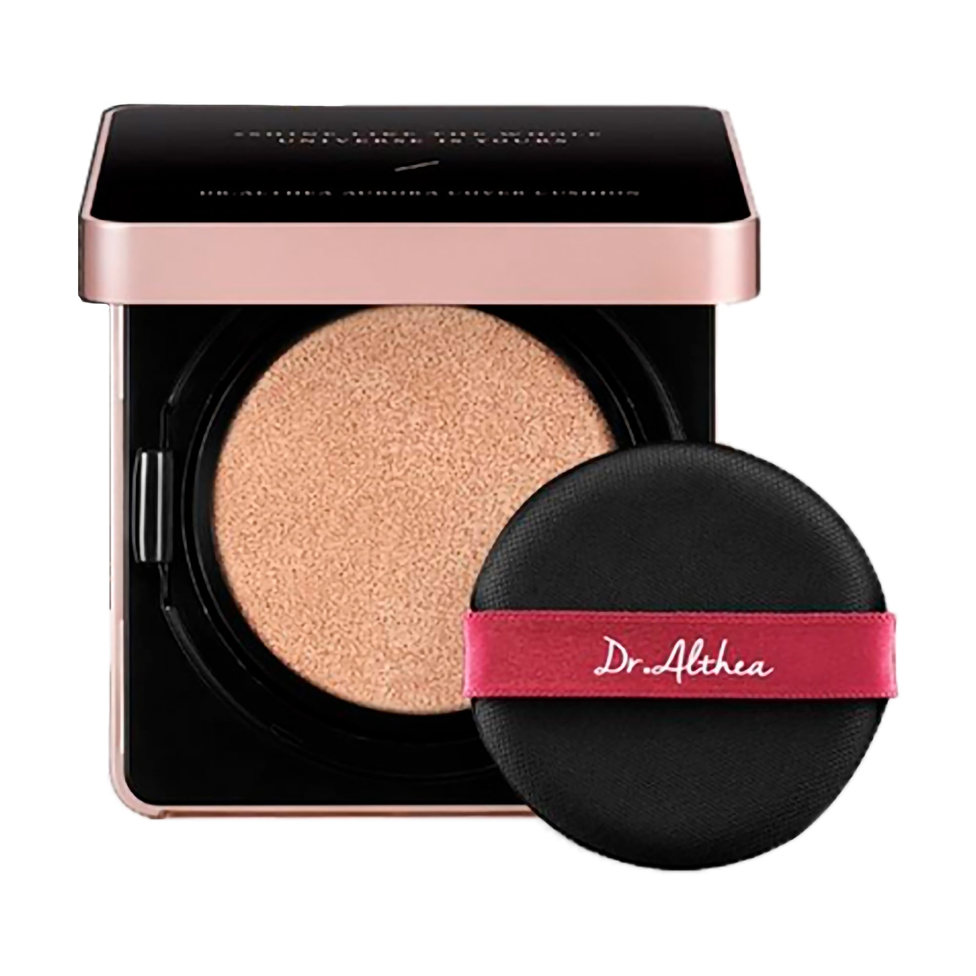 Кушон тональний Dr. Althea Aurora Cover Cushion Moisture SPF 50+ PA +++ зволожувальний, тон 23, 2*15 г (зі змінним блоком)
