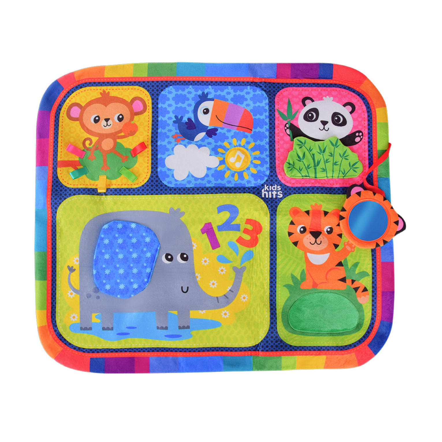 Килимок для малюків Kids Hits My First Animals, від 3 місяців, 79.5*70 см (KH06/005)