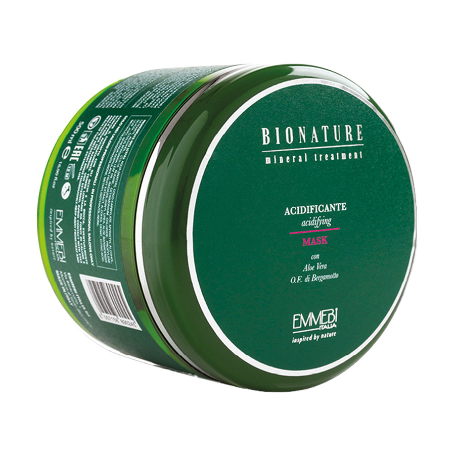 Кисла маска для волосся Emmebi Italia BioNature Mineral Treatment Acidifying Mask, 500 мл