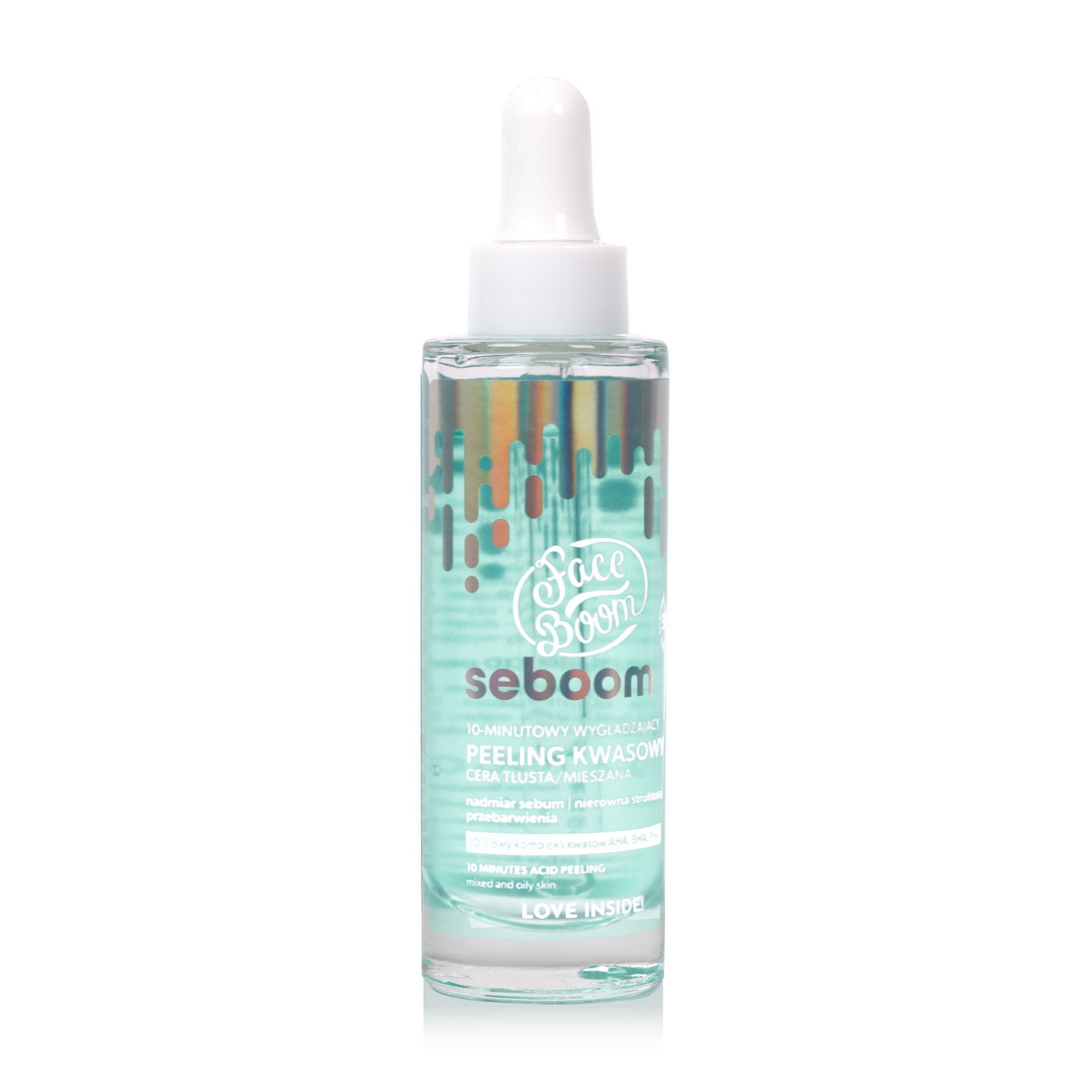 Кислотний пілінг для обличчя Face Boom Seboom 10 Minutes Acid Peeling для комбінованої та жирної шкіри, 30 г