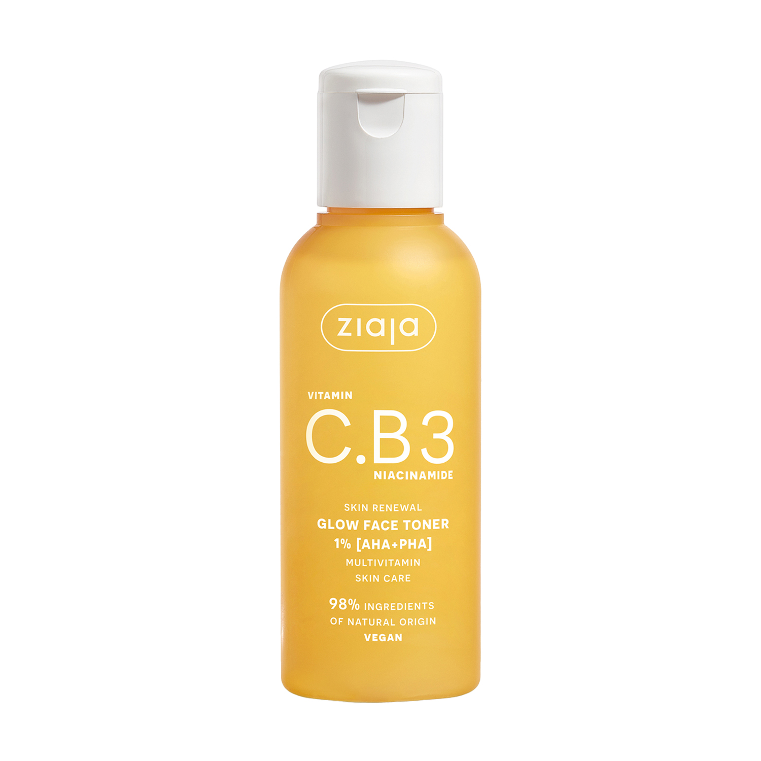 Кислотний тонік для обличчя Ziaja Vitamin C.B3 Niacinamide, 120 мл