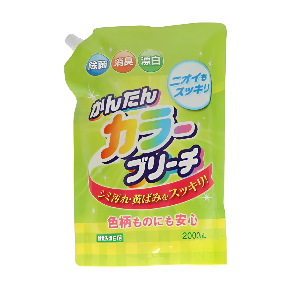 Кисневий відбілювач для кольорового одягу Rocket Soap Bleach for Clothes, 2 л (дойпак)