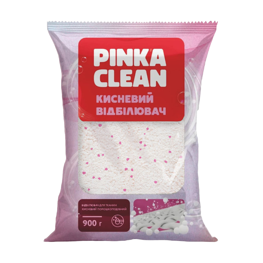 Кисневий відбілювач порошкоподібний Pinka Clean, 900 г