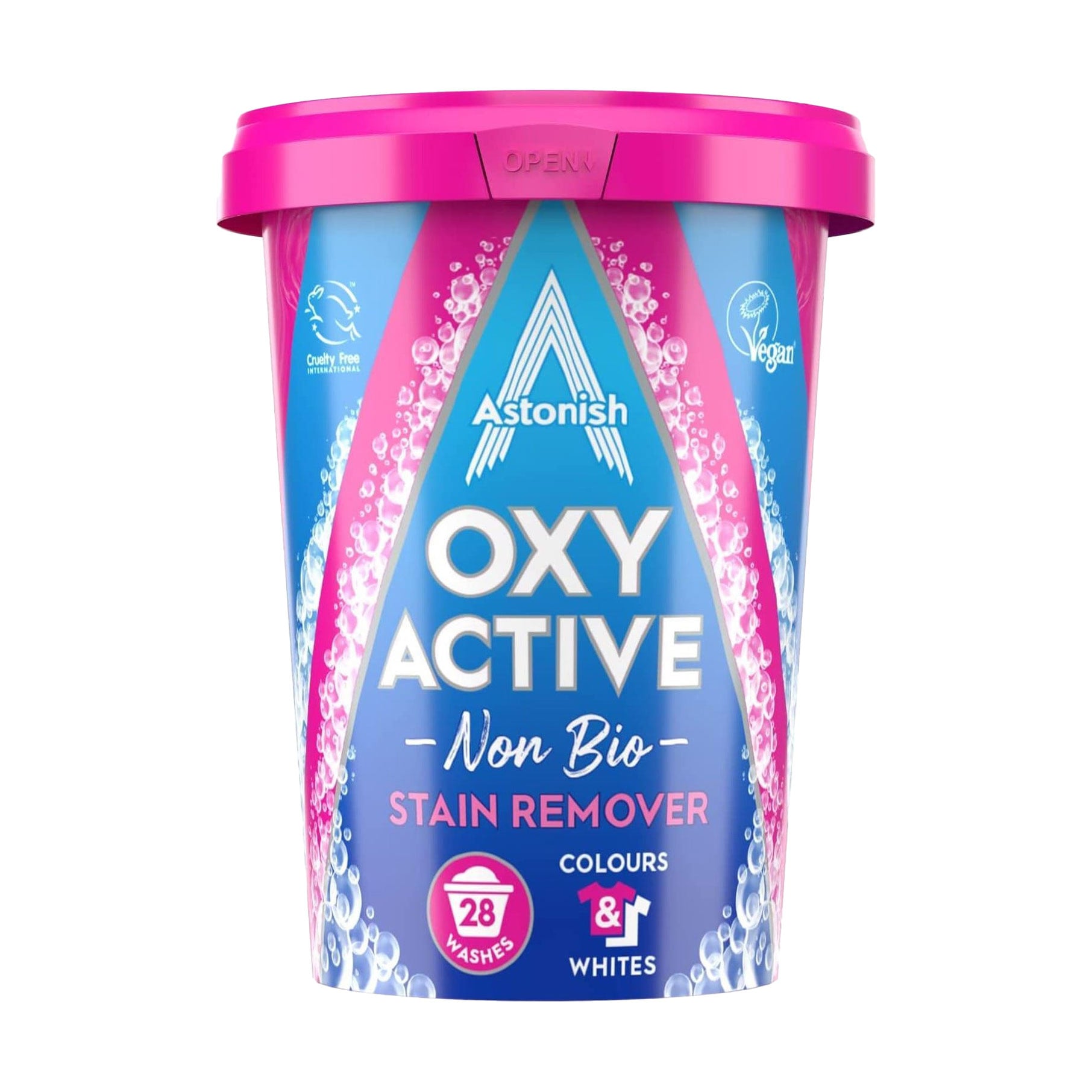 Кисневий засіб для видалення складних плям Astonish Oxy Active Stain Remover, 625 г