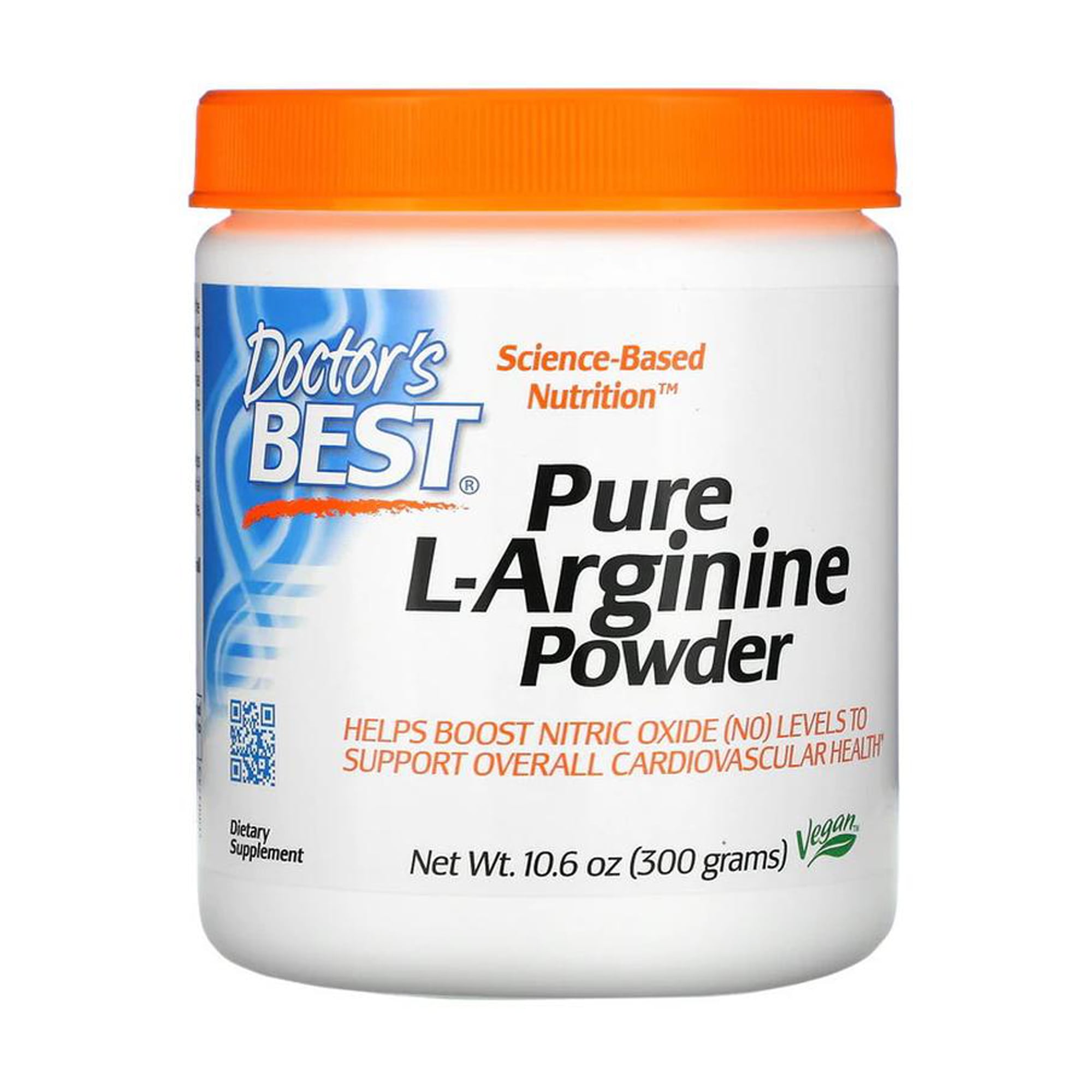 L-Аргінін Doctor's Best Pure L-Arginine Powder в порошку, 300 г