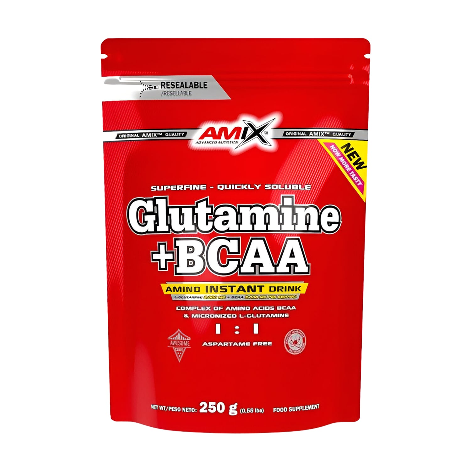 L-глютамін + BCAA Amix Nutrition L-Glutamine + BCAA Манго, в порошку, 250 г
