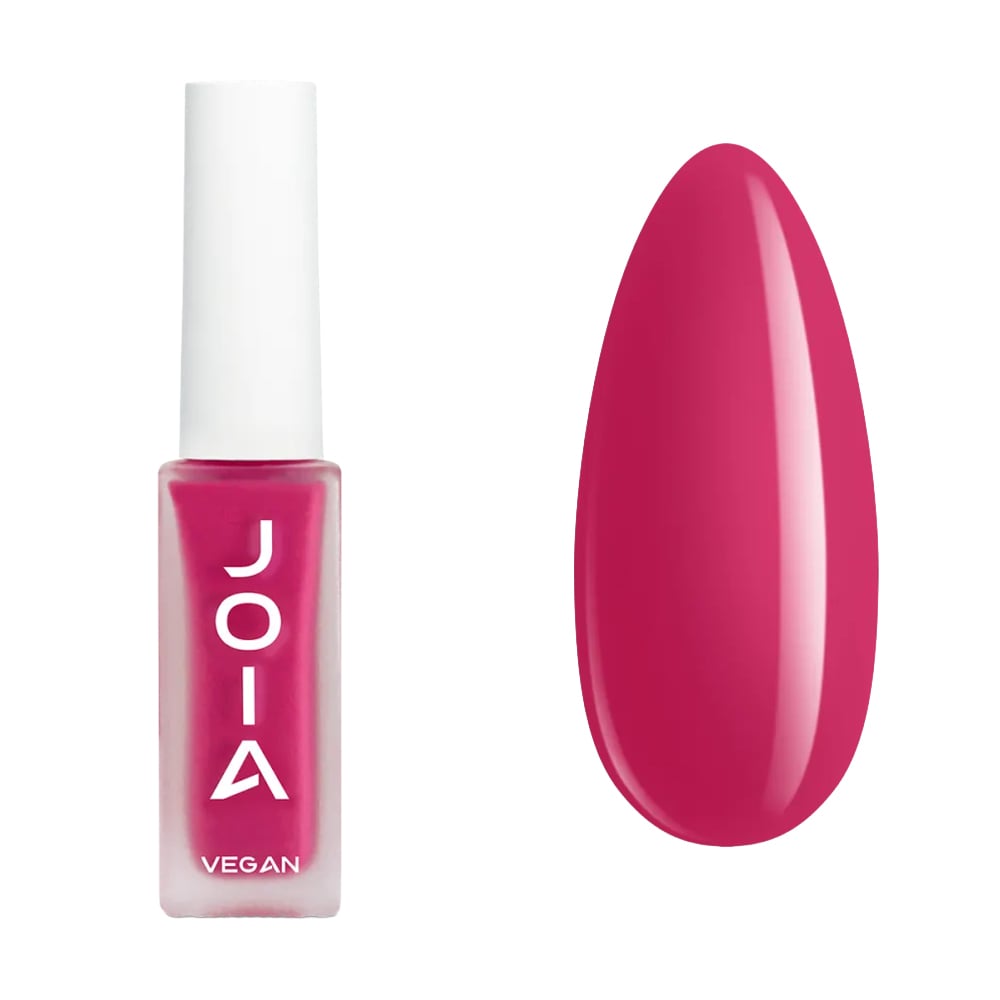 Лак для нігтів JOIA vegan Nail Care Polish 4in1, 07 Fuchsia Flame, 8 мл
