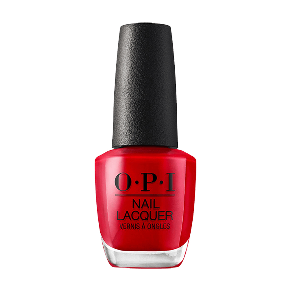 Лак для нігтів O.P.I Nail Lacquer, NLN25 Big Apple Red, 15 мл