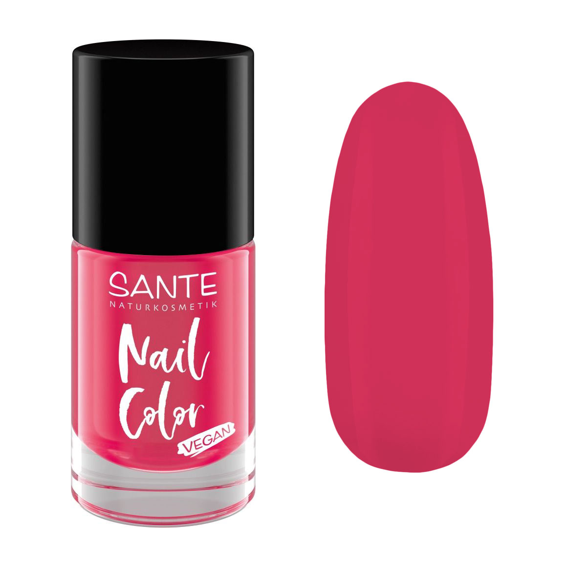 Лак для нігтів Sante Naturkosmetik Nail Color 02 Pinktastic, 8 мл