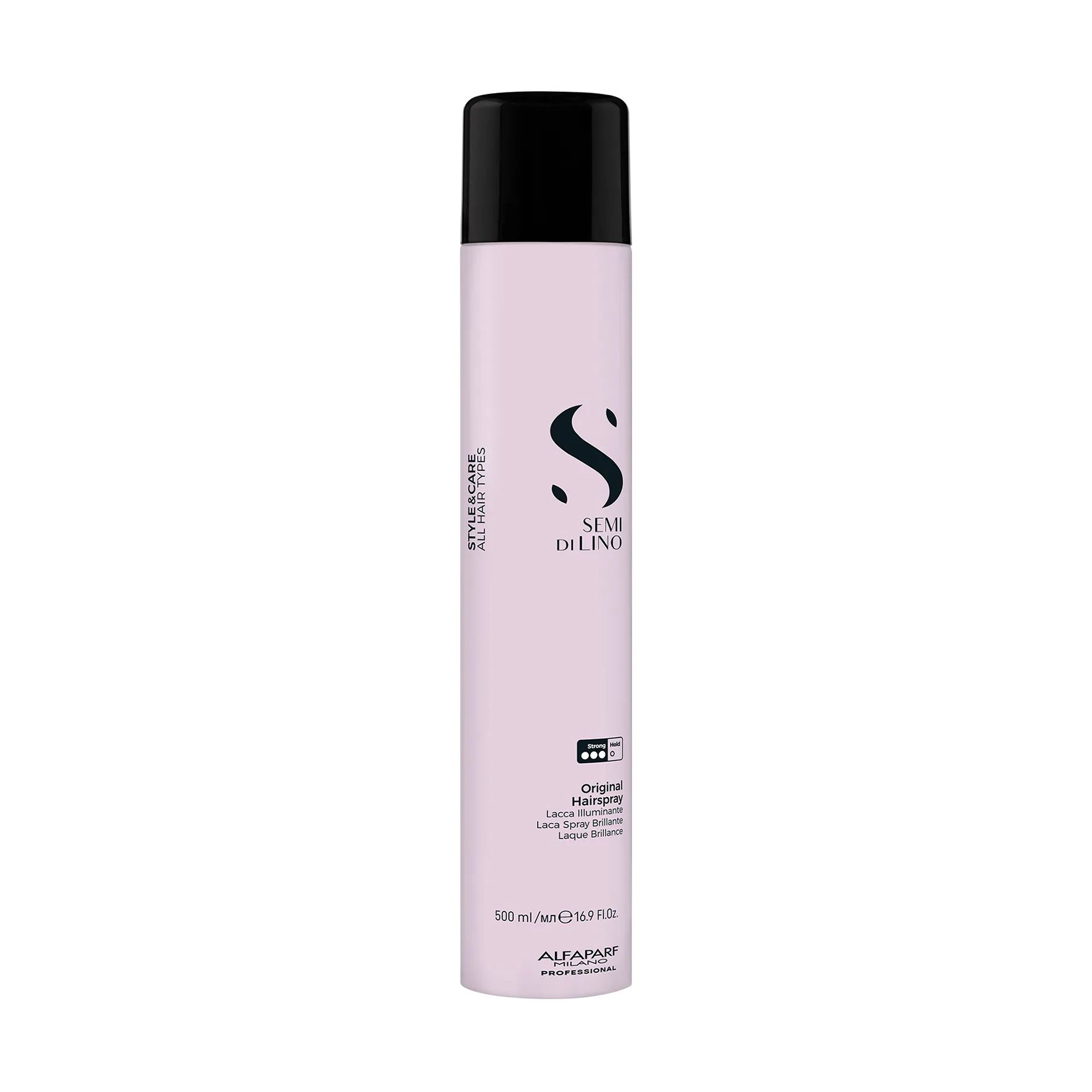 Лак для волосся Alfaparf Semi Di Lino Style &amp; Care Original Hairspray Сильна фіксація, 500 мл