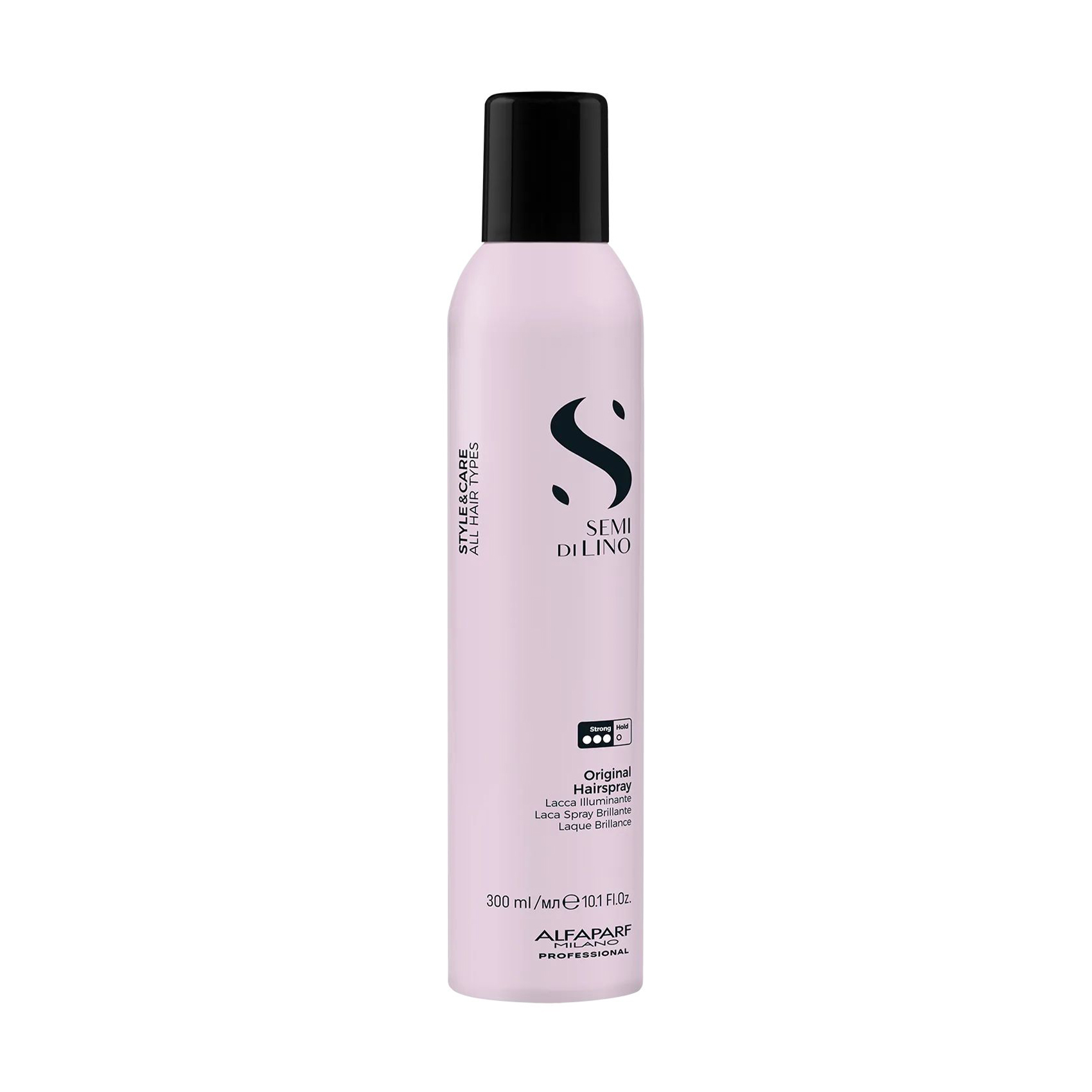 Лак для волосся Alfaparf Semi Di Lino Style &amp; Care Original Hairspray Сильна фіксація, 300 мл