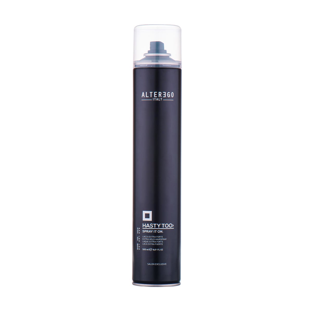 Лак для волосся Alter Ego Hasty Too Spray It On Extra Hold Hairspray екстрасильна фіксація, 500 мл