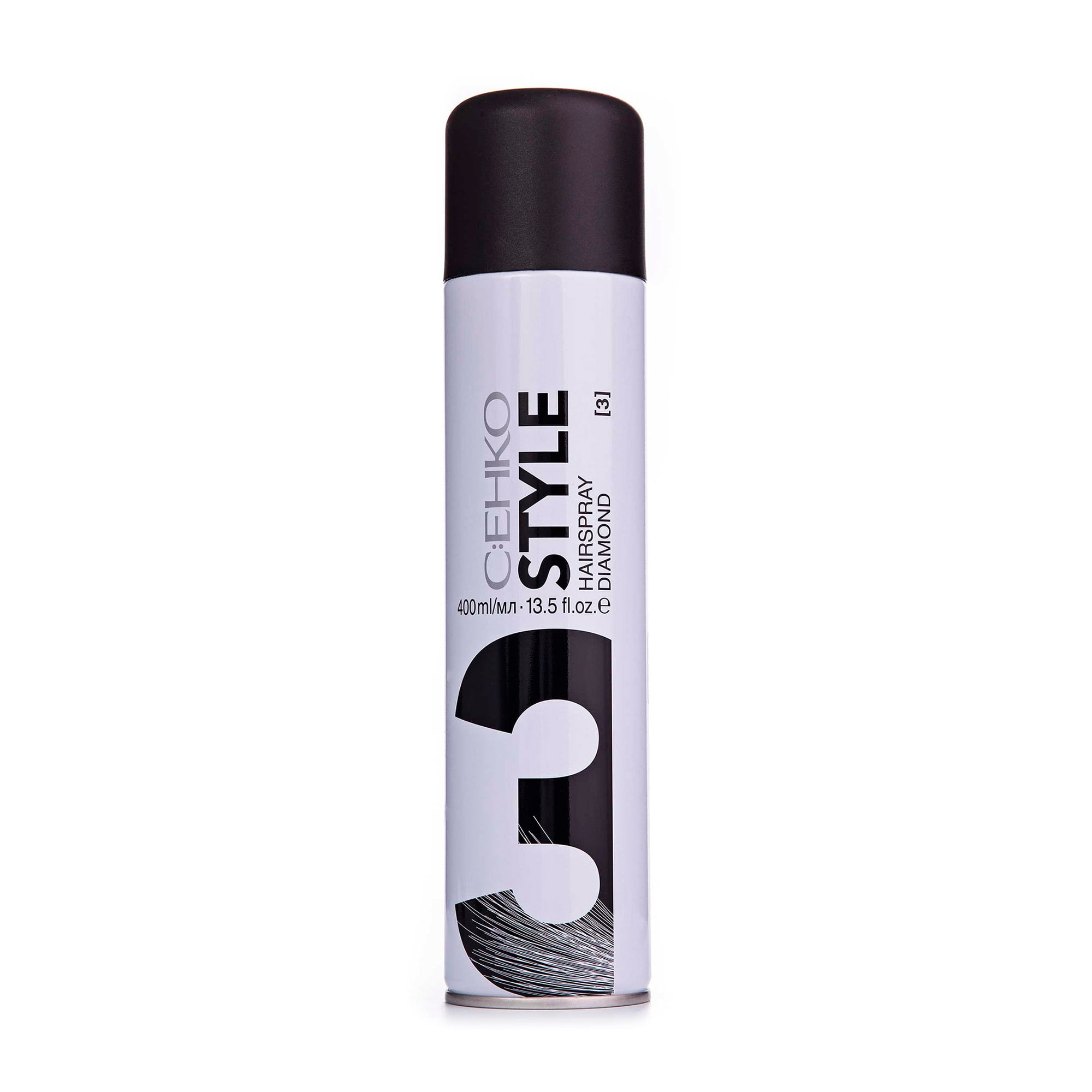 Лак для волосся C:ЕНКО Style Nonaerosol Diamond з екстрактом лічі, 3 сильна фіксація, 400 мл