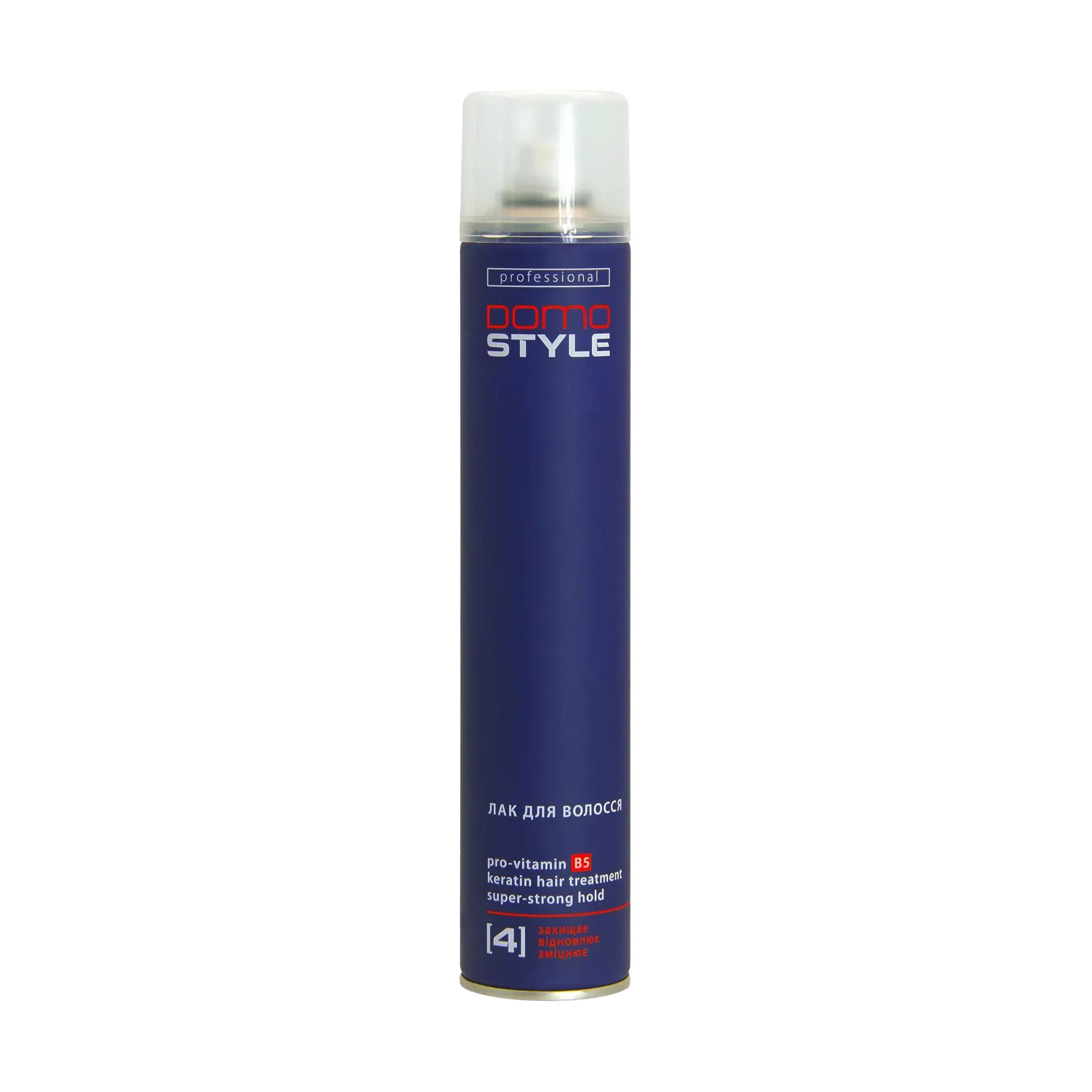 Лак для волосся Domo Style Professional Hair Treatment Надсильна фіксація, 500 мл