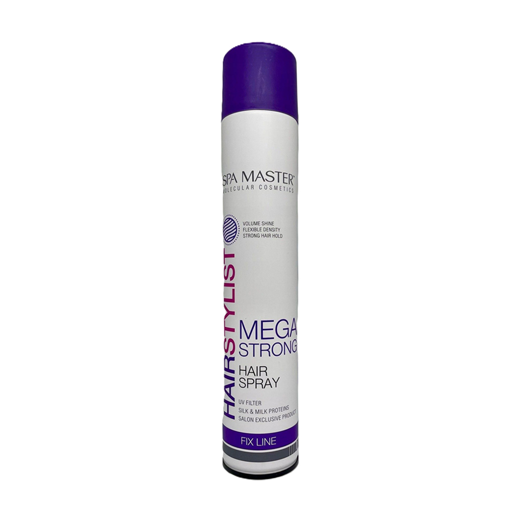 Лак для волосся Spa Master Fix Line Mega Strong Hairstylist Hair Spray, 400 мл