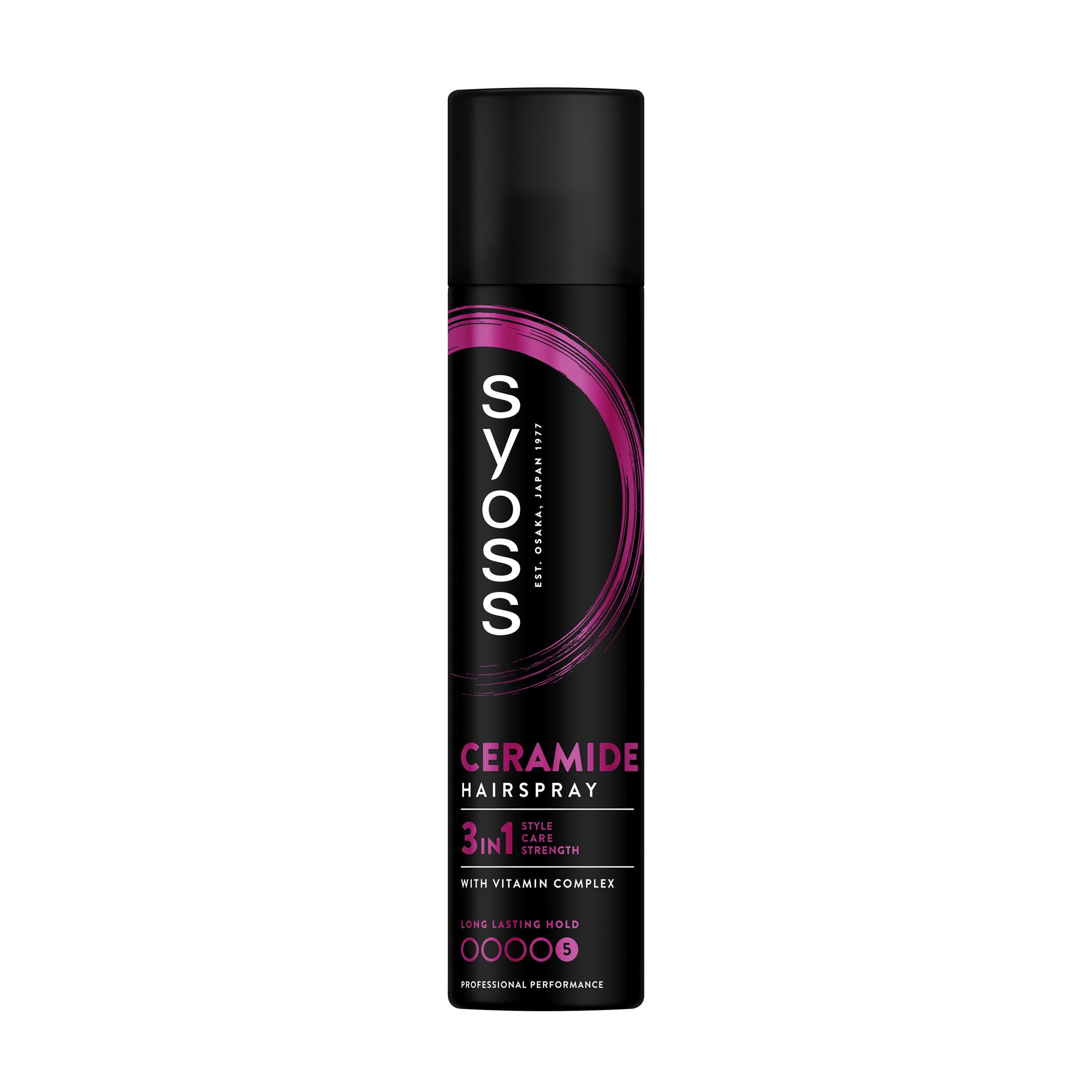 Лак для волосся SYOSS Ceramide Complex Hairspray фіксація 5 (максимально сильна), 300 мл