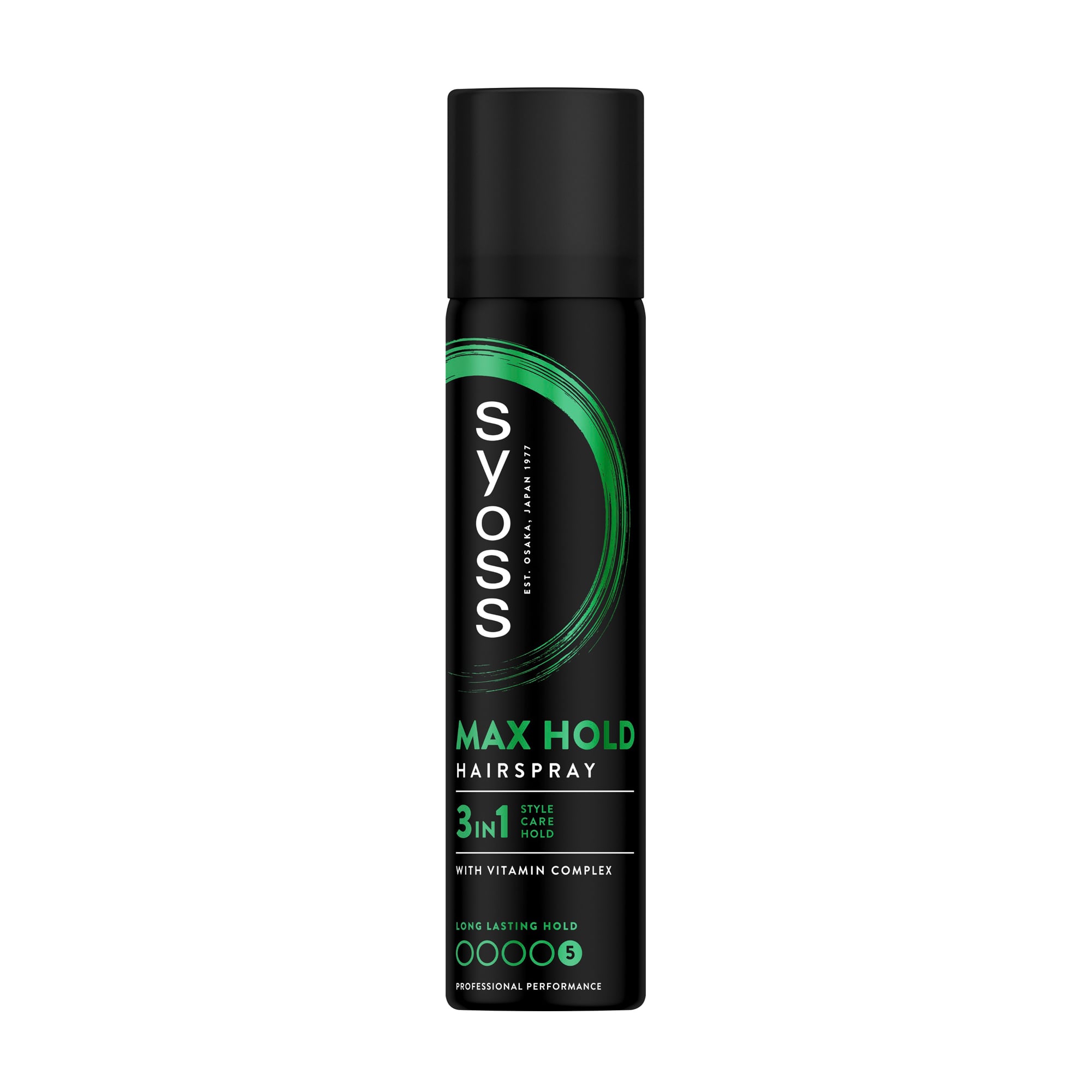Лак для волосся SYOSS Max Hold Hairspray фіксація 5 (максимальна), 75 мл