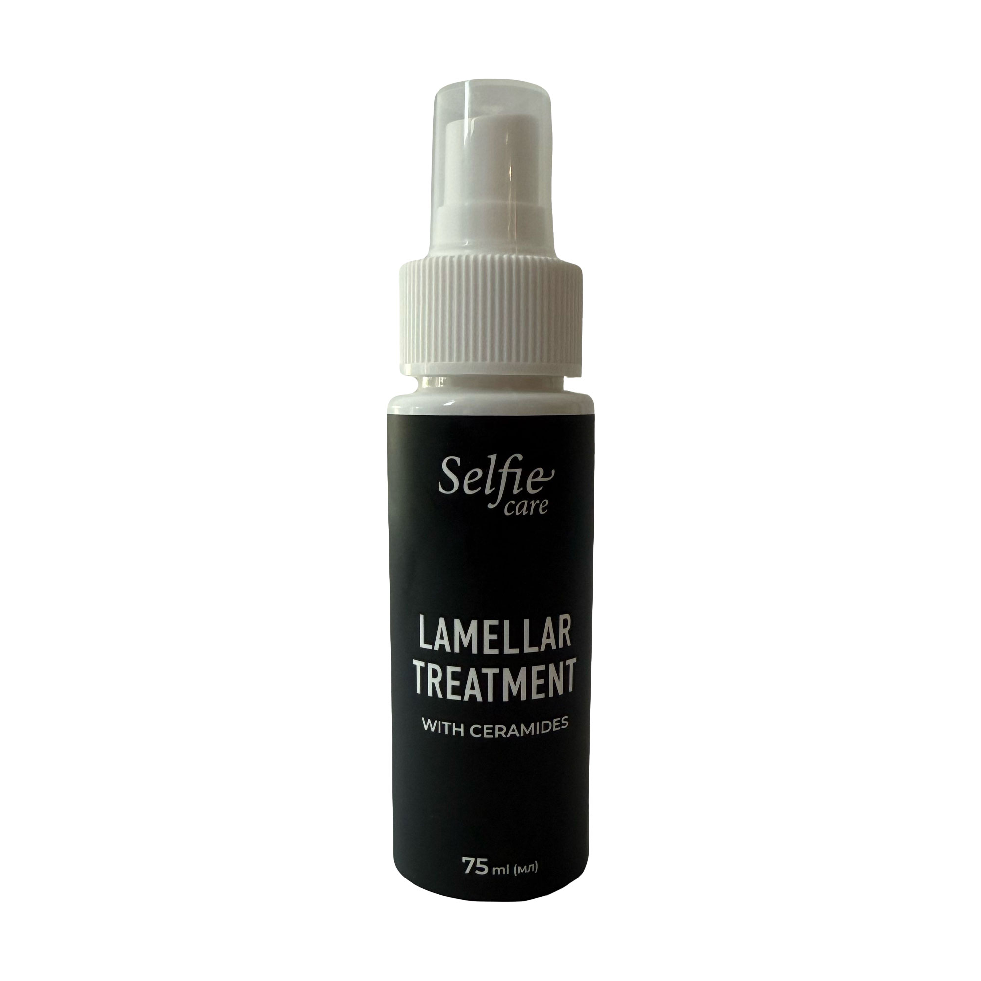 Ламелярна вода Selfie Care Lamellar Treatment для покращення волосся, з церамідами, 75 мл