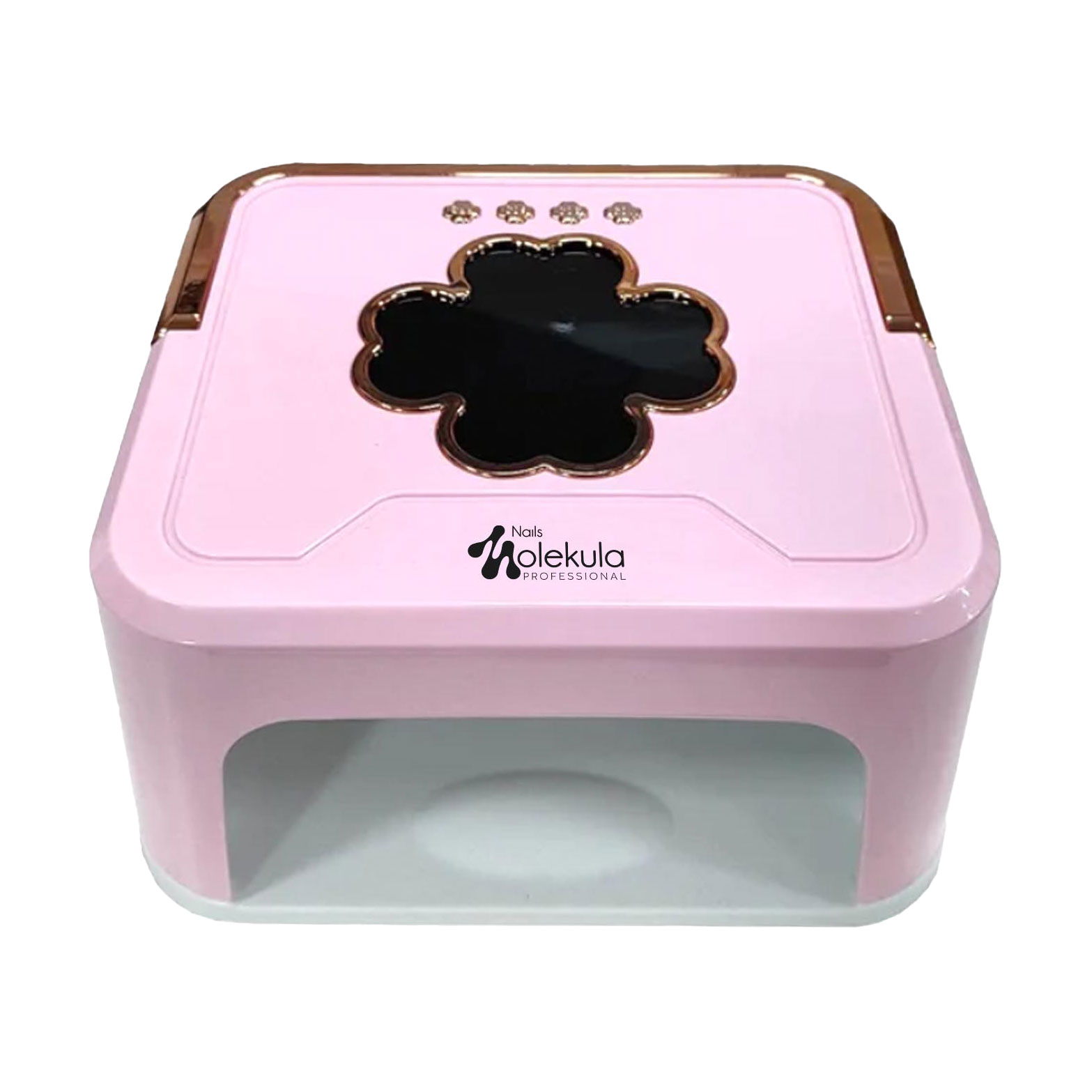 Лампа для гель-лаку Nails Molekula Professional SUN L1 UV/LED Nail Lamp рожева, 228 Вт