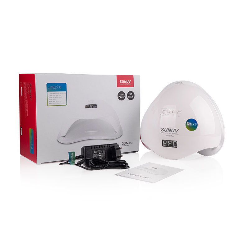 Лампа для гель-лаку SUNUV Sun 5 Plus UV/LED Біла, 48 Вт