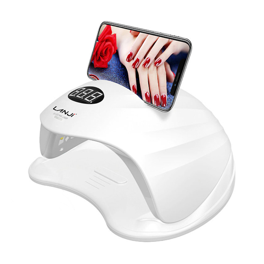 Лампа для манікюру Canni White UV/LED біла, 72 Вт