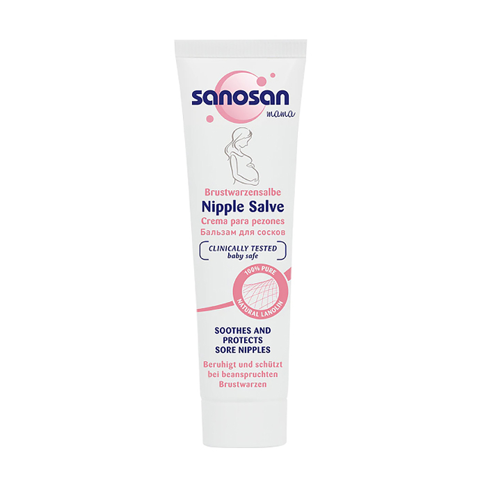 Ланоліновий крем для сосків Sanosan Mama Nipple Salve, 30 мл