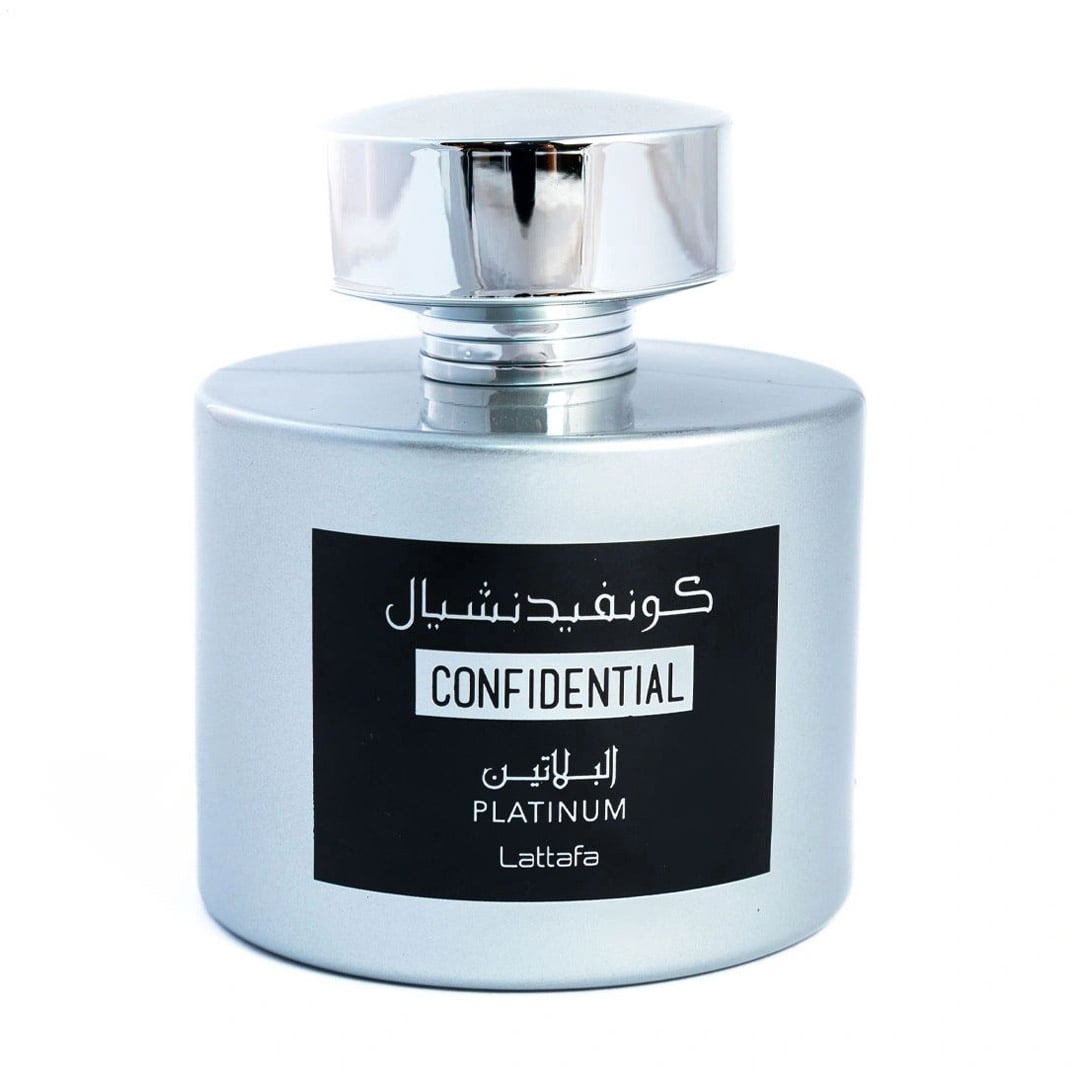 Lattafa Perfumes Confidential Platinum Парфумована вода чоловіча, 100 мл