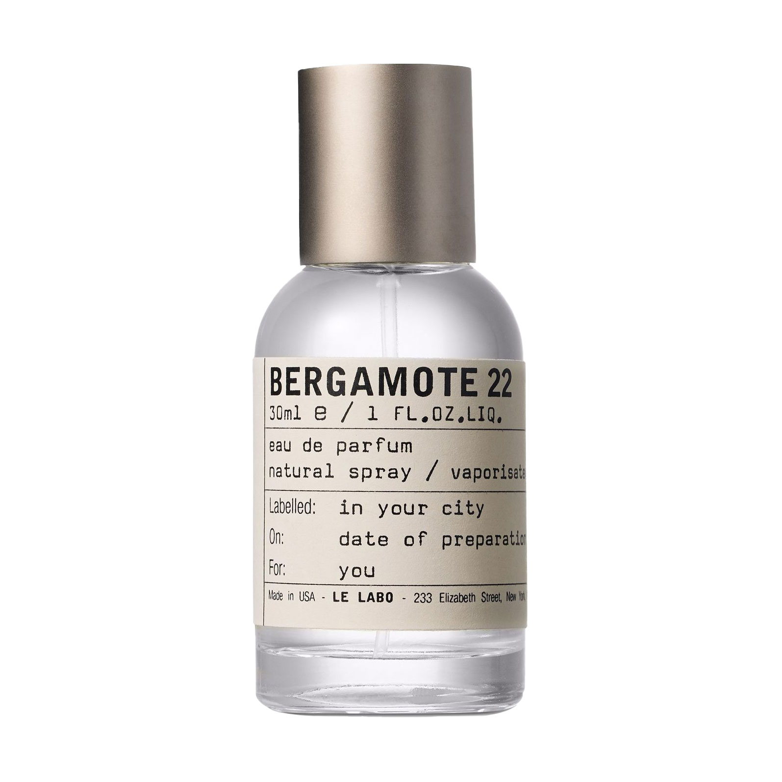 Le Labo Bergamote 22 Парфумована вода унісекс, 30 мл