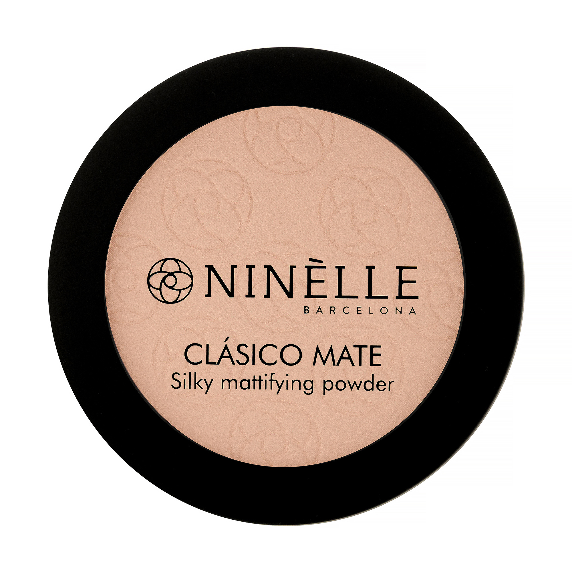 Легка матова компактна пудра для обличчя Ninelle Clasico Mate Silky Mattifying Powder 202, 8 г