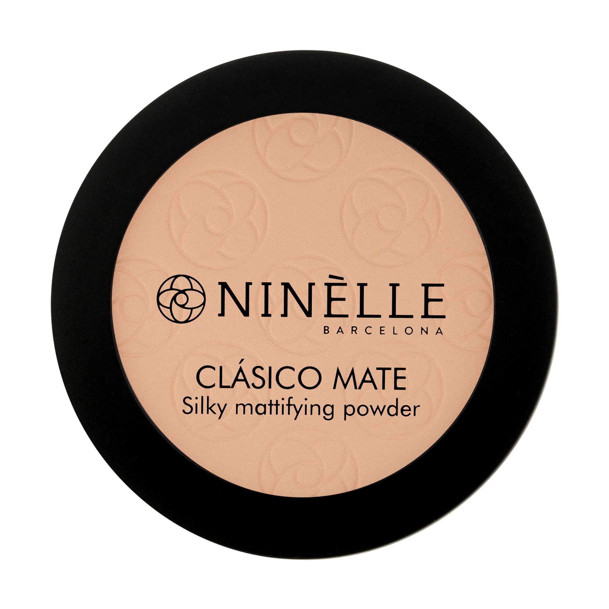 Легка матова компактна пудра для обличчя Ninelle Clasico Mate Silky Mattifying Powder 203, 8 г