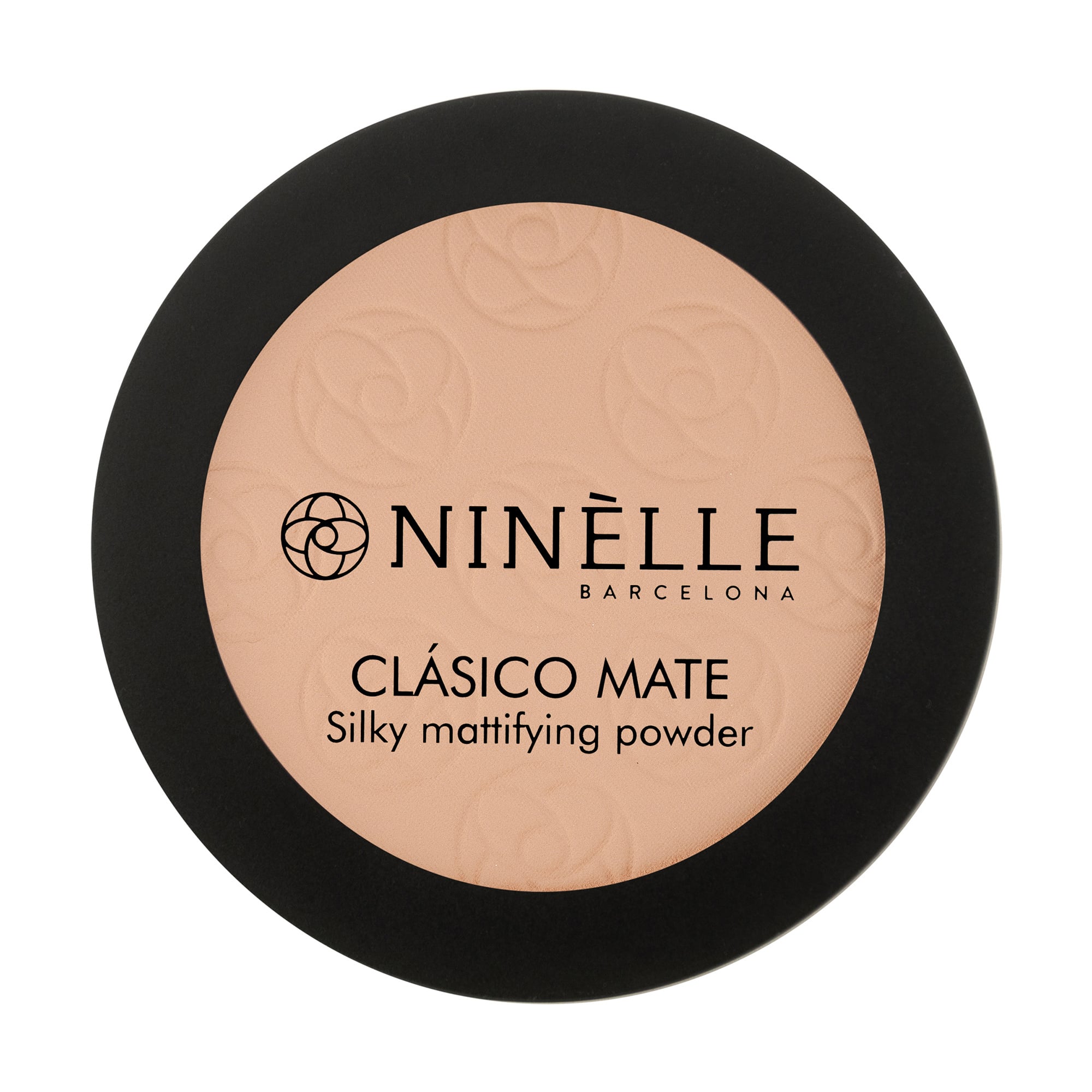Легка матова компактна пудра для обличчя Ninelle Clasico Mate Silky Mattifying Powder 204, 8 г
