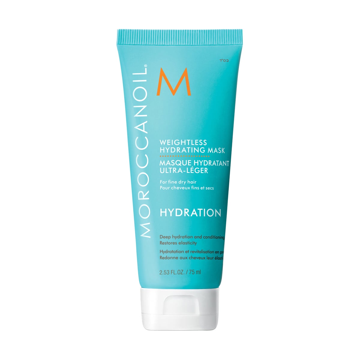 Легка зволожувальна маска для тонкого волосся Moroccanoil Weightless Hydrating, 75 мл