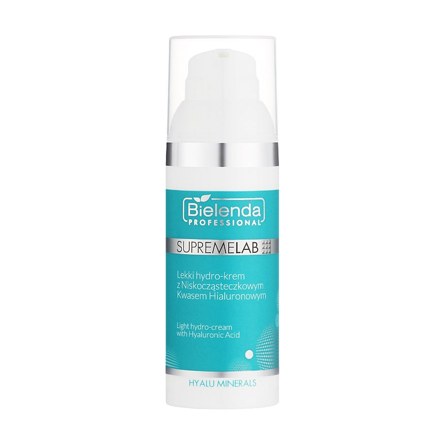 Легкий гідрокрем для обличчя Bielenda Professional Supremelab Hyalu Minerals Hydro-Cream, 50 мл