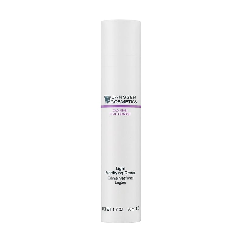 Легкий матувальний крем для обличчя Janssen Cosmetics Light Mattifying Cream для жирної шкіри, 50 мл