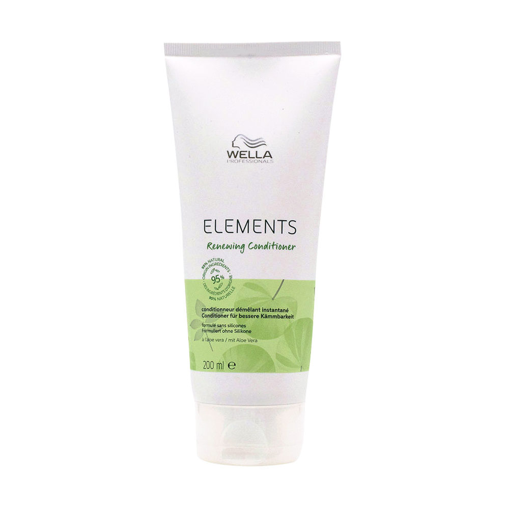 Легкий відновлювальний кондиціонер Wella Professionals Elements Lightweight Renewing Conditioner для пошкодженого волосся, 200 мл