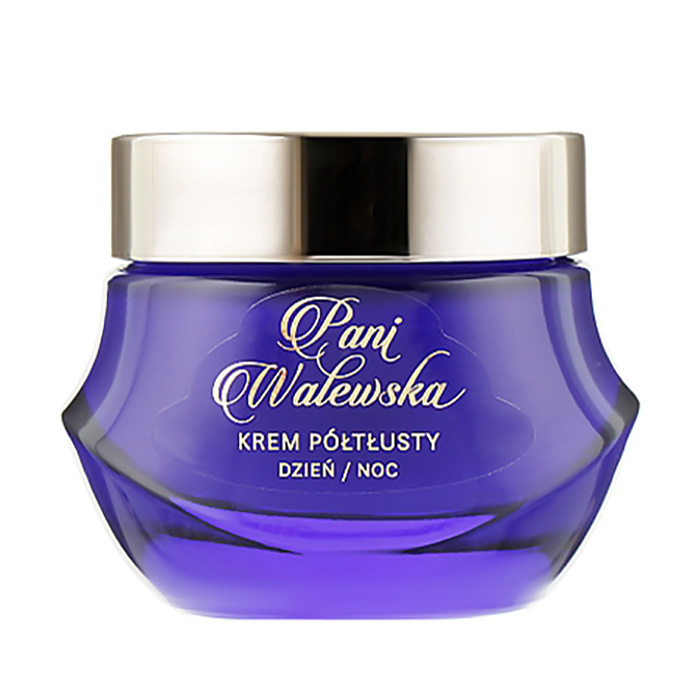 Легкий живильний крем для обличчя Pani Walewska Semi-Rich Cream з комплексом ліпідів, 50 мл