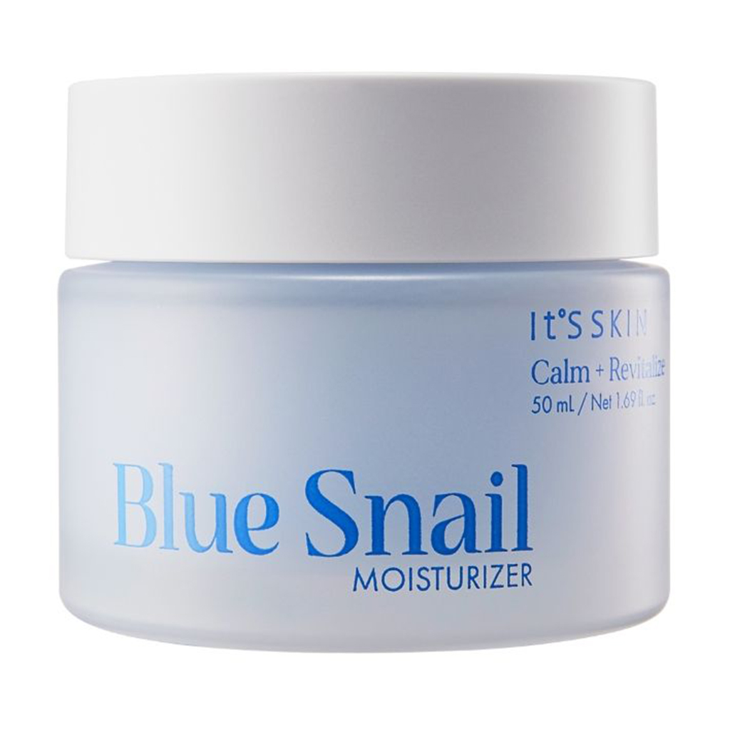 Легкий зволожувальний крем для обличчя It's Skin Calm + Revitalize Blue Snail Moisturizer, 50 мл