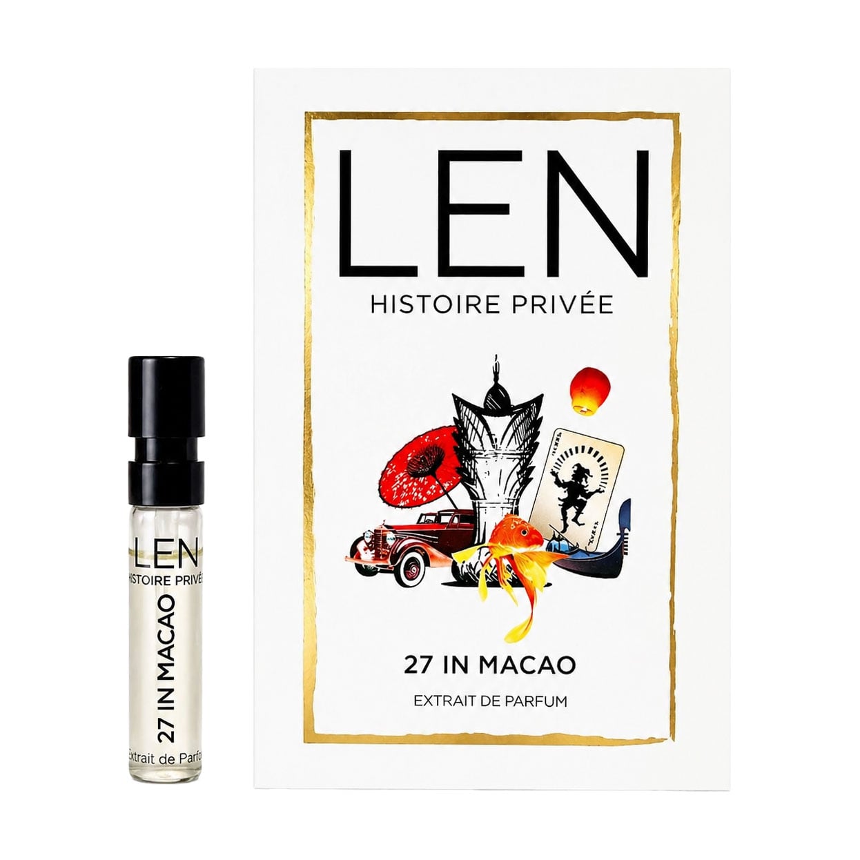 LEN Fragrances 27 In Macao Парфуми унісекс, 1.8 мл (пробник)