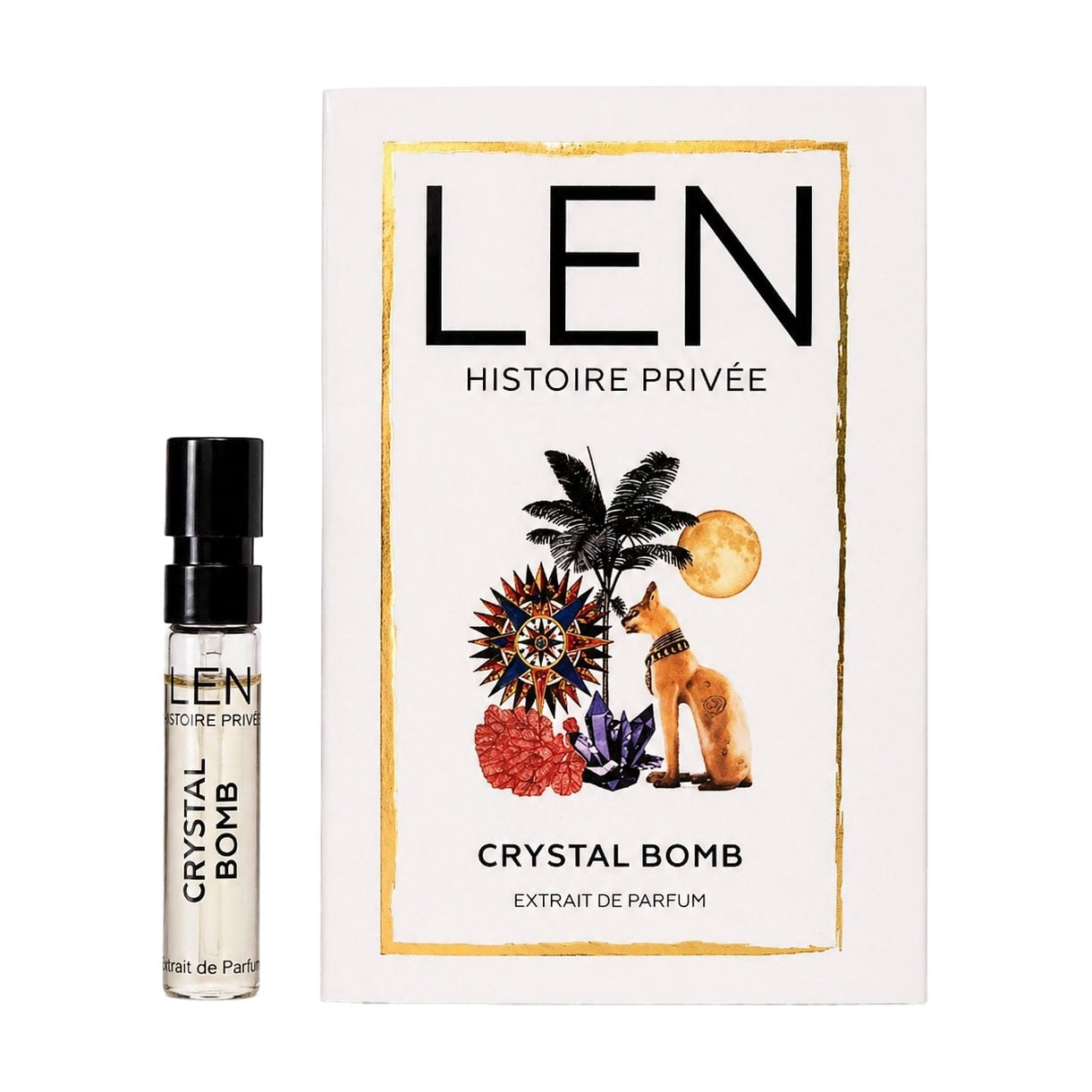 LEN Fragrances Crystal Bomb Парфуми унісекс, 1.8 мл (пробник)