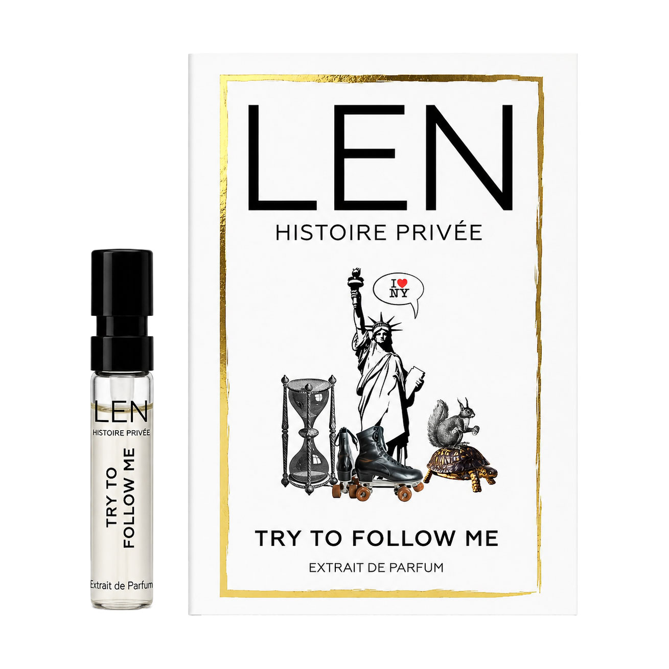 LEN Fragrances Try To Follow Me Парфуми унісекс, 1.8 мл (пробник)