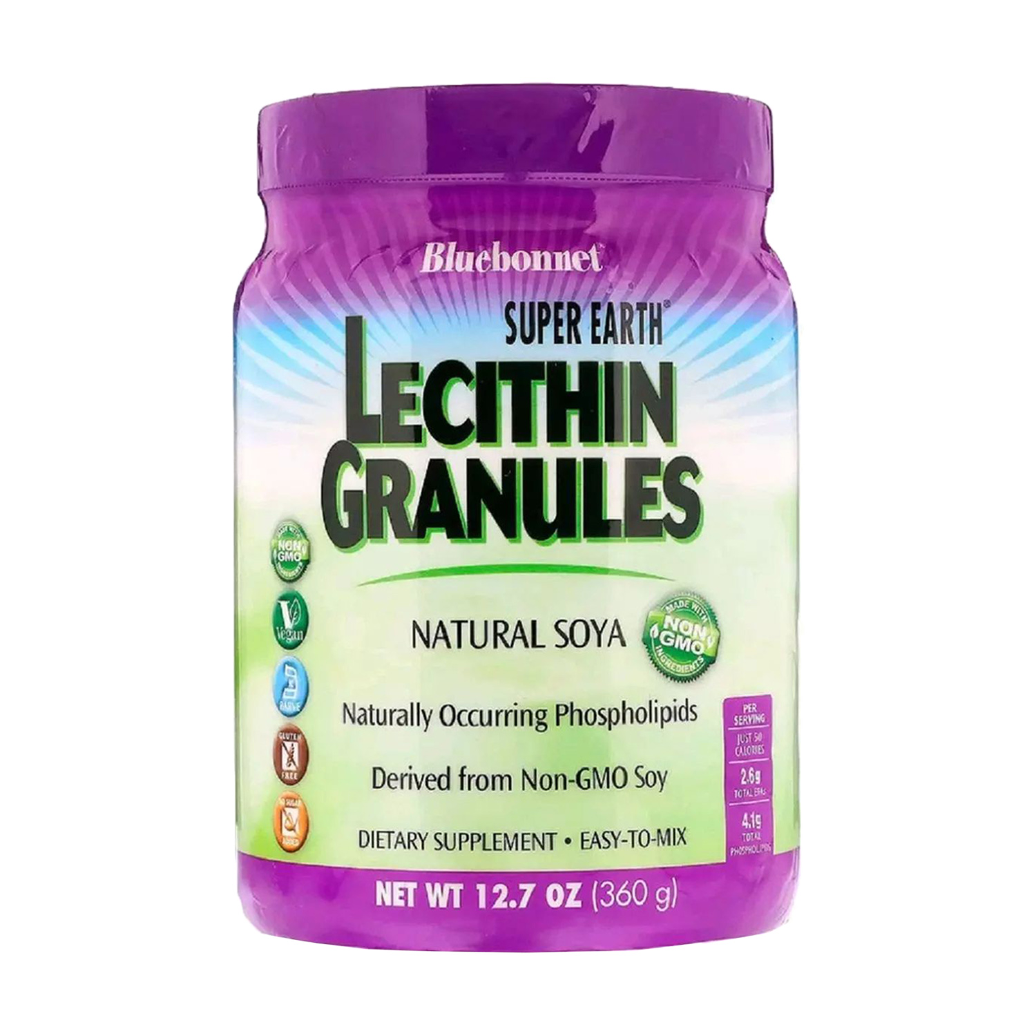 Лецитин Bluebonnet Nutrition Super Earth Lecithin Granules в гранулах, 360 г