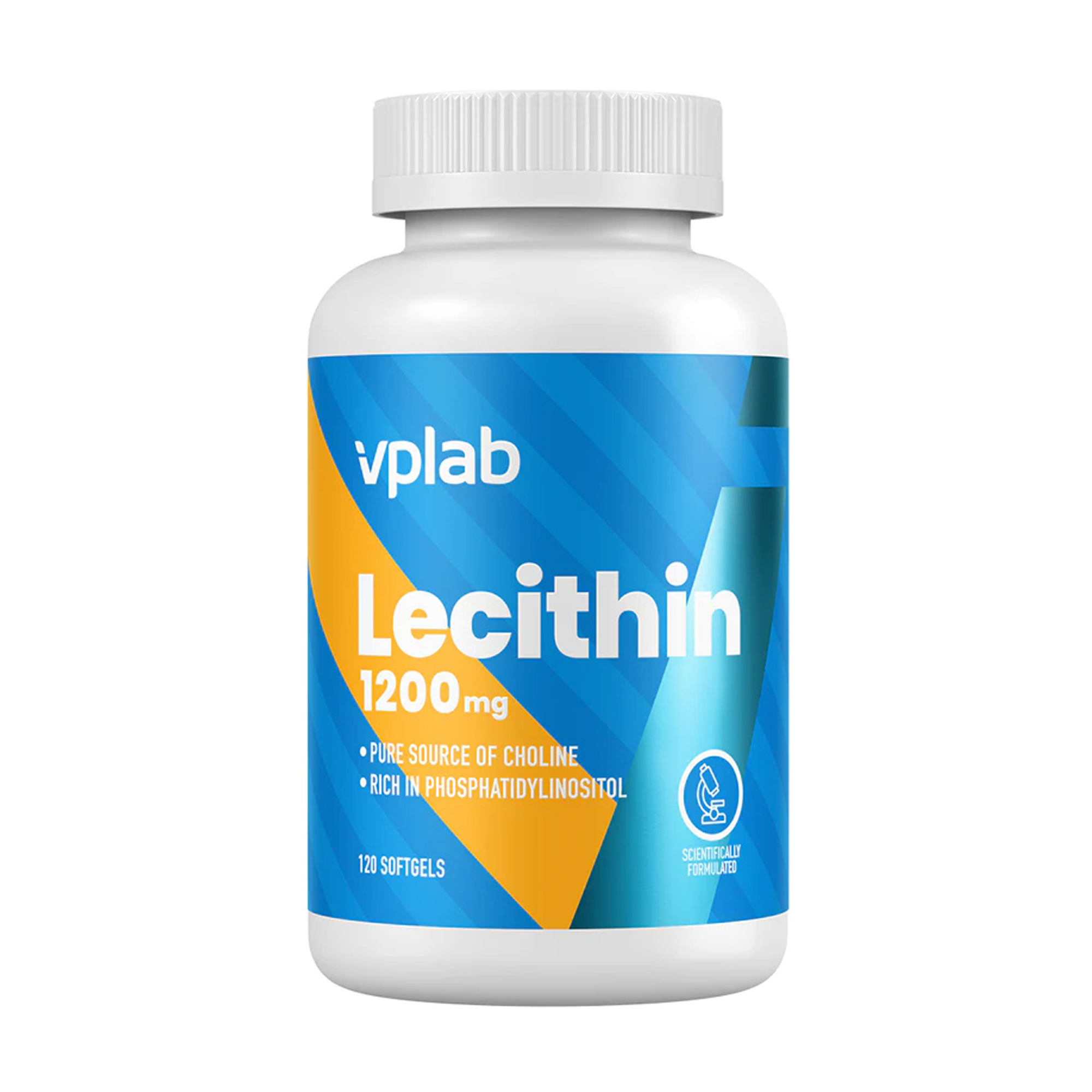 Лецитин VPLab Lecithin 1200 мг, 120 капсул