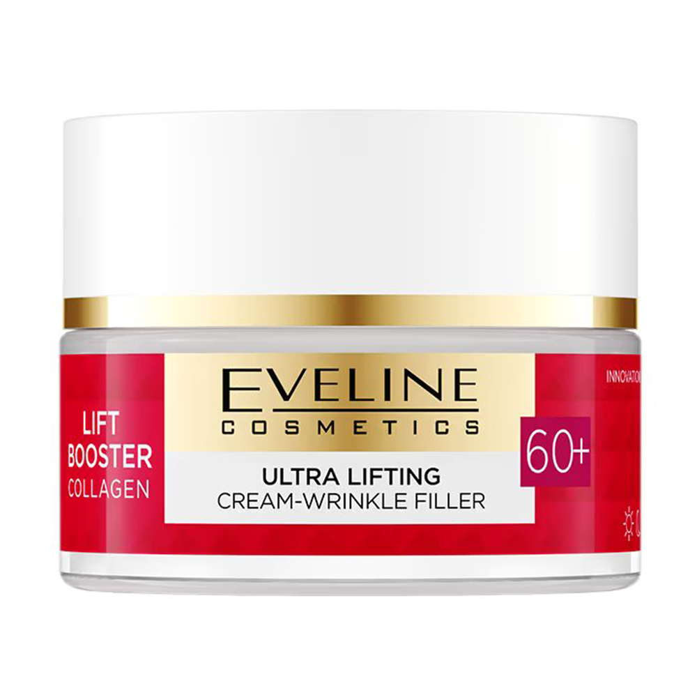 Ліфтинг-крем для обличчя Eveline Cosmetics Lift Booster Collagen Ultra Lifting Cream-Wrinkle Filler 60+, 50 мл
