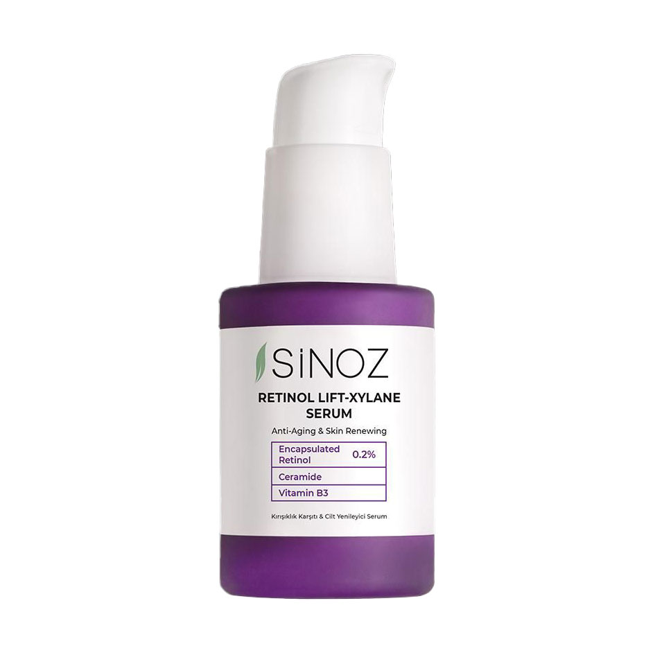 Ліфтинг-сироватка для обличчя Sinoz Retinol Lift-Xylane Serum з ретинолом, 30 мл
