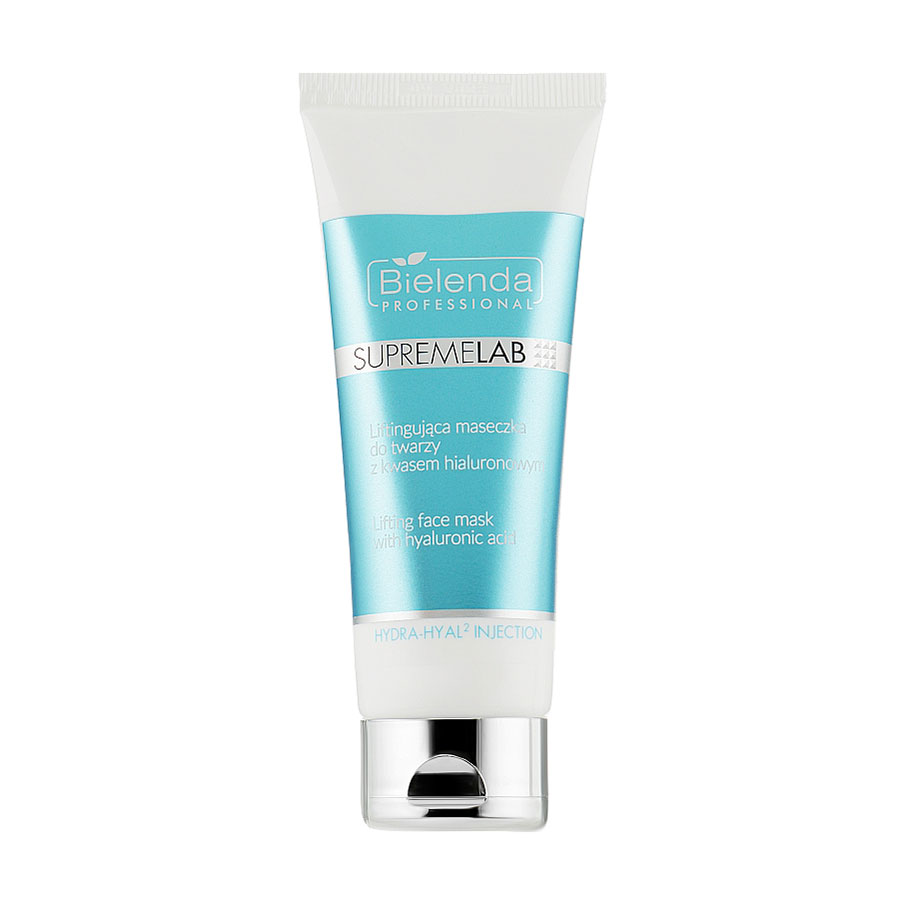Ліфтингова маска для обличчя Bielenda Professional Supremelab Hydra-Hyal2 Injection Face Mask з гіалуроновою кислотою, 70 мл