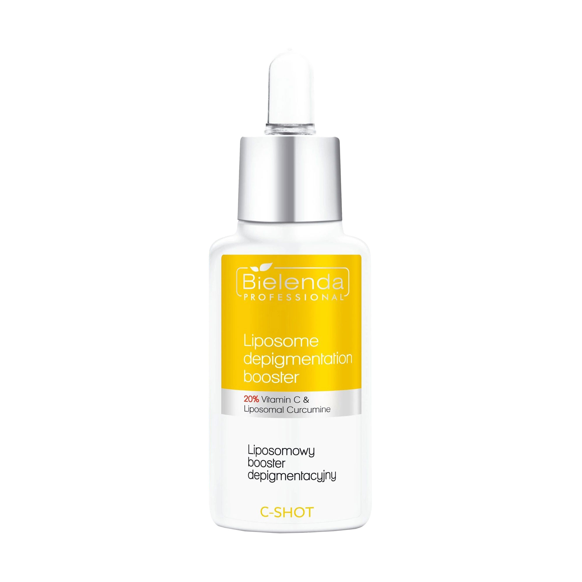 Ліпосомальний підсилювач депігментації для обличчя Bielenda Professional C-Shot Liposome Depigmentation Booster 20%, 30 мл