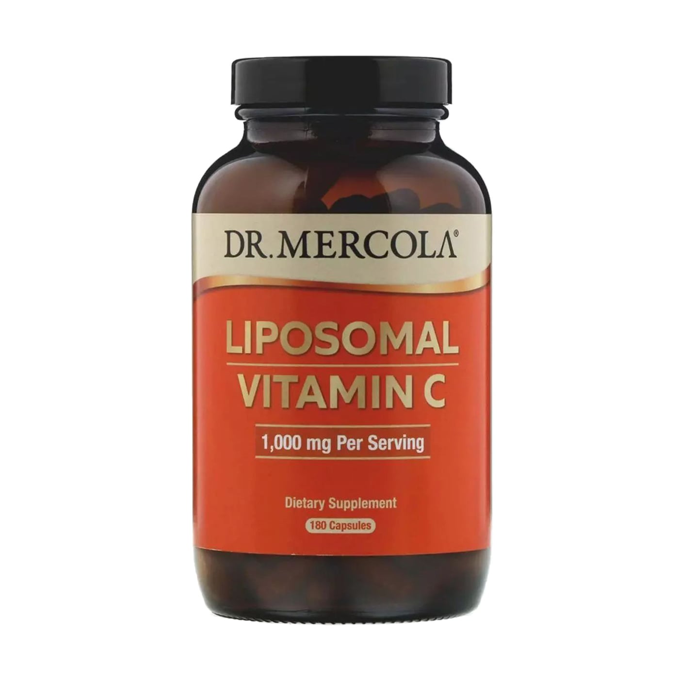 Ліпосомальний вітамін C Dr. Mercola Liposomal Vitamin C 1000 мг, 180 капсул