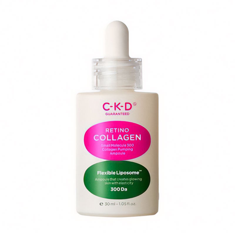 Ліпосомна ліфтинг-ампула для обличчя CKD Retino Collagen Small Molecule 300 Pumping Ampoule з ретиналем, 30 мл