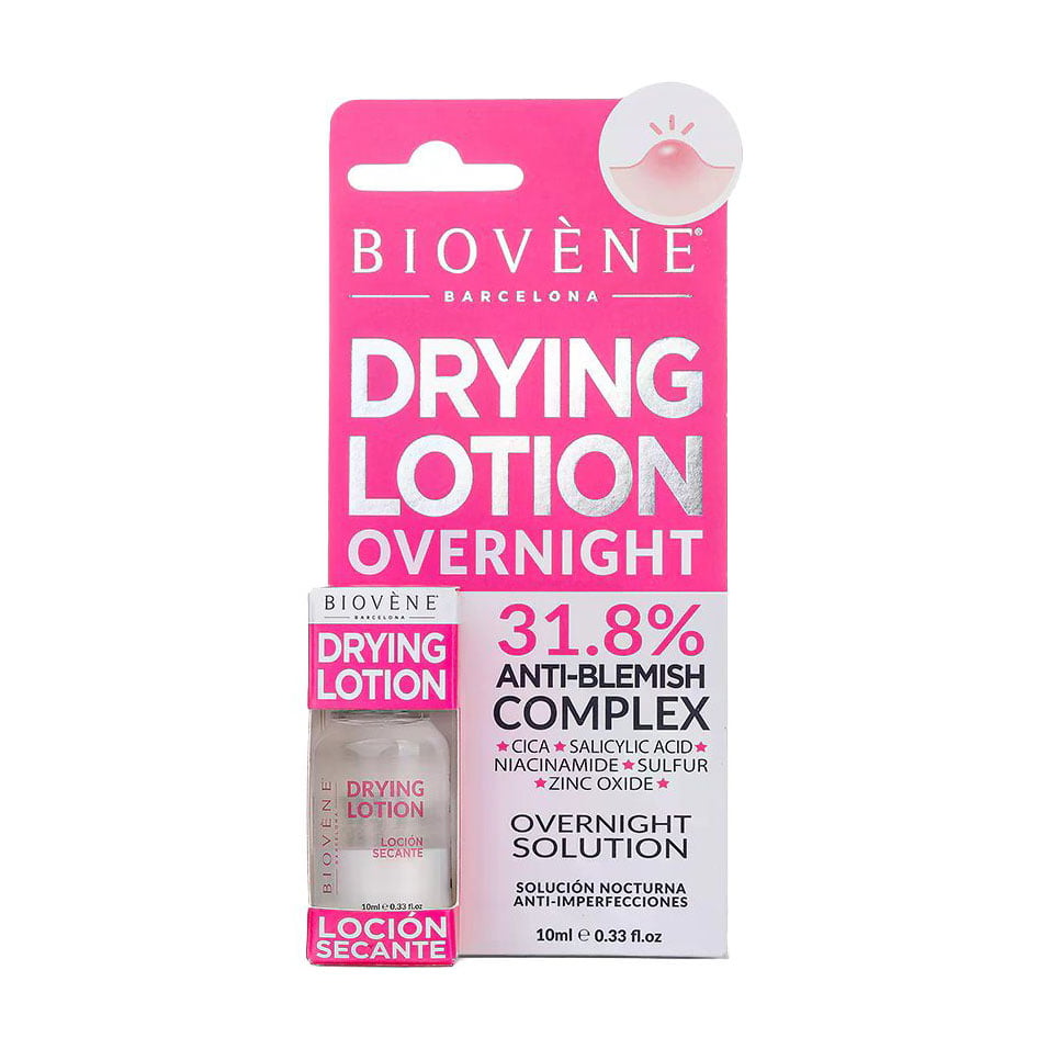 Локальний лосьйон для обличчя Biovene Drying Lotion від прищів, нічний, 10 мл