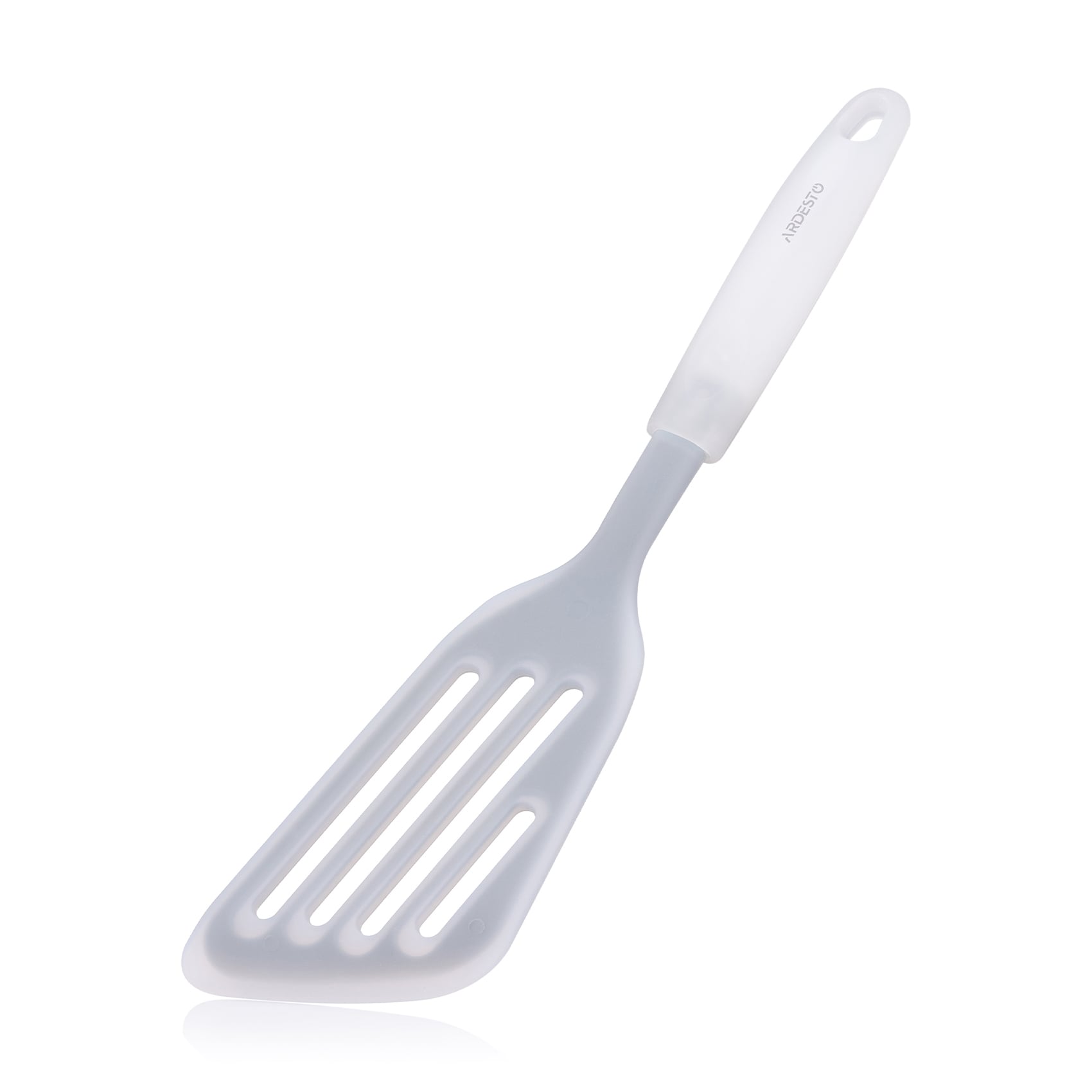 Лопатка з прорізами Ardesto Fresh сіра, 32 см (AR1614G)